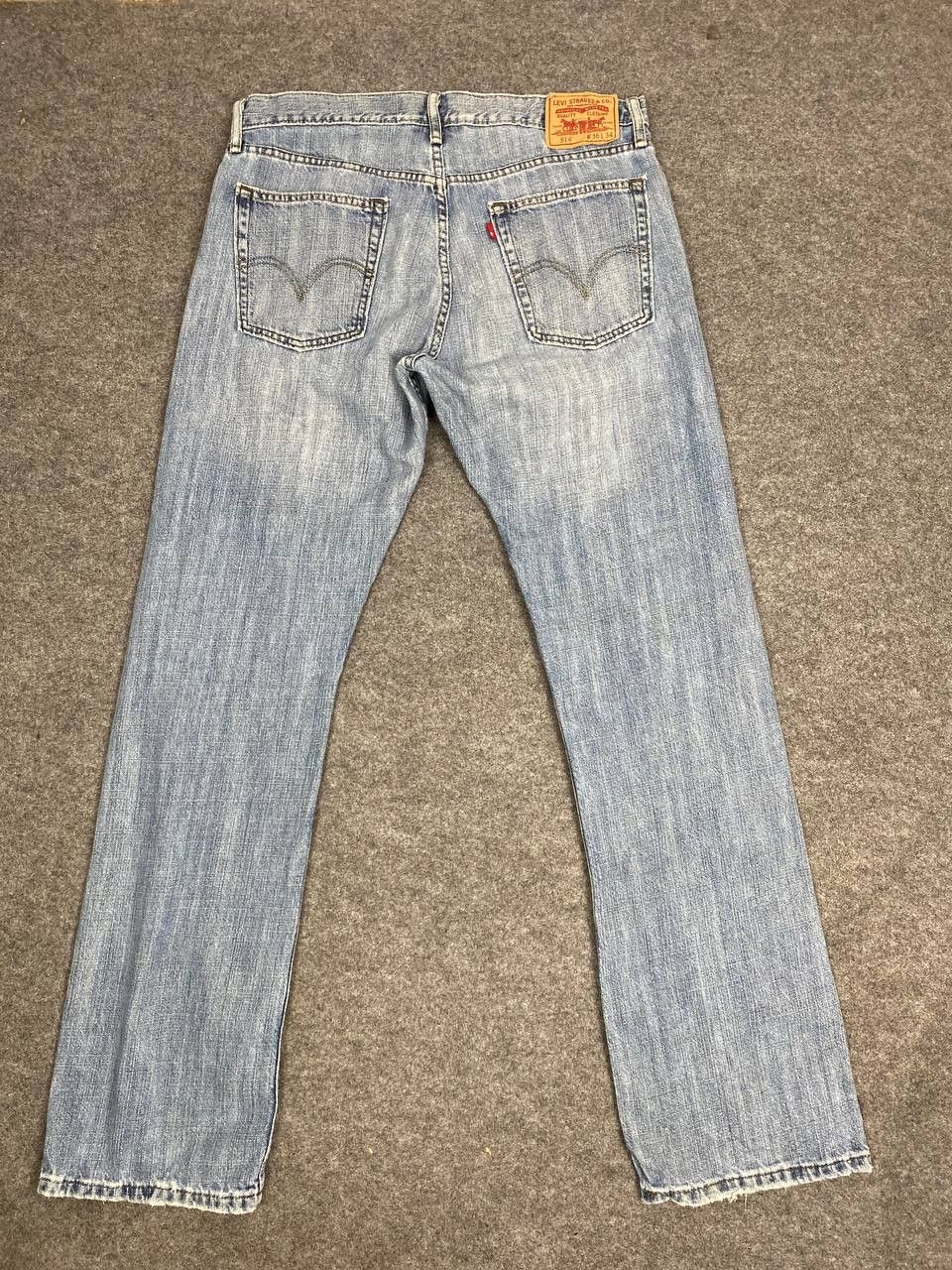 Levi's vintage levis 514 slim straight distressed denim nice design Size US 38 / EU 54 - 1 Thumbnail
