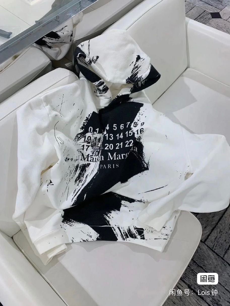 Maison Margiela Maison Margiela Size 48 Ink-splashed sweatshirt size48 2501 Size US M / EU 48-50 / 2 - 3 Thumbnail