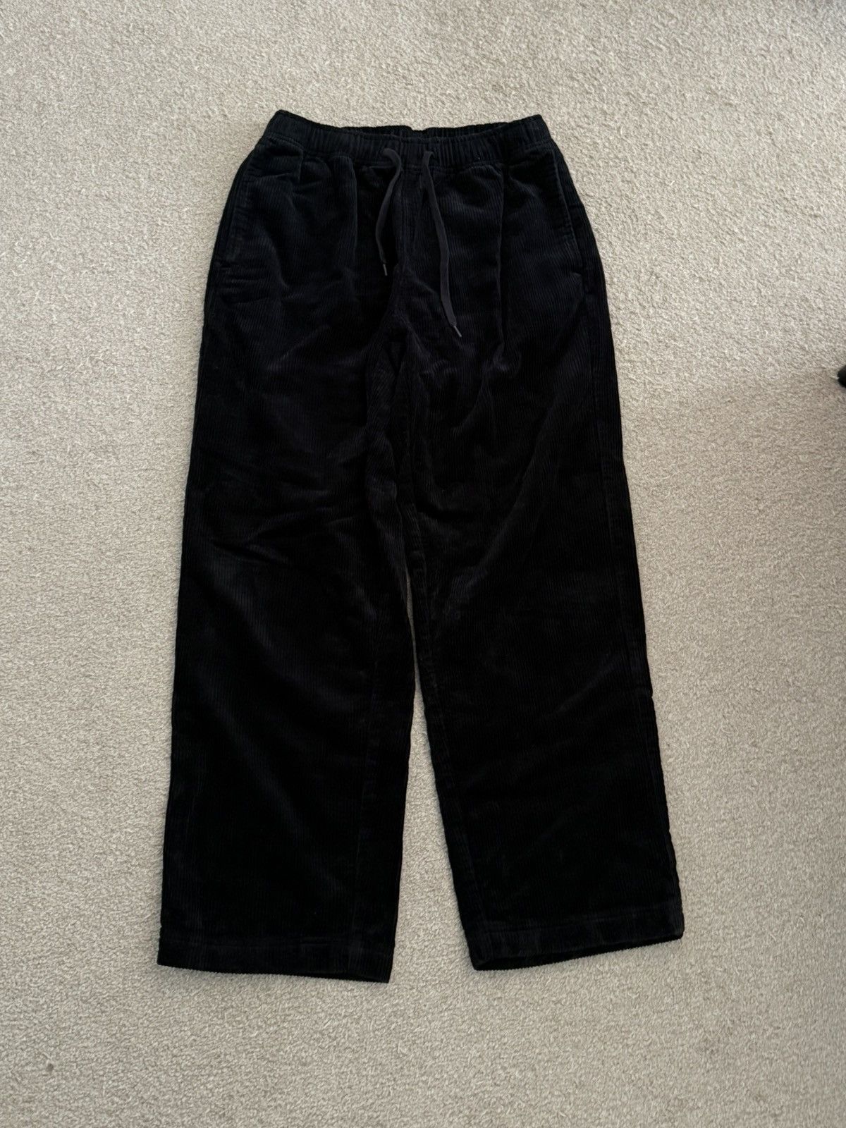 Supreme Supreme Corduroy Skate Pants (Black) Size US 30 / EU 46 - 2 Thumbnail