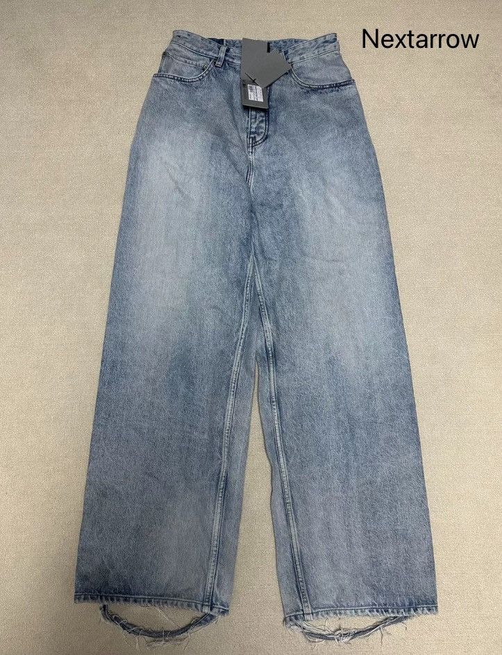 Balenciaga Balenciaga 24ss dirty pocket wide leg jeans2412-Nextarrow Size US 26 / EU 42 - 2 Thumbnail