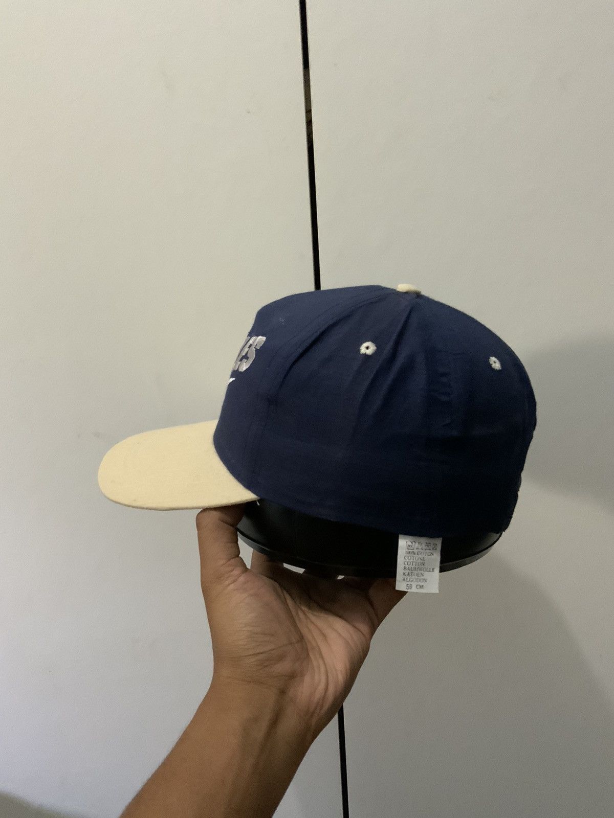 Vintage Los Angeles Embroidery Indigo Hat Size ONE SIZE - 3 Thumbnail