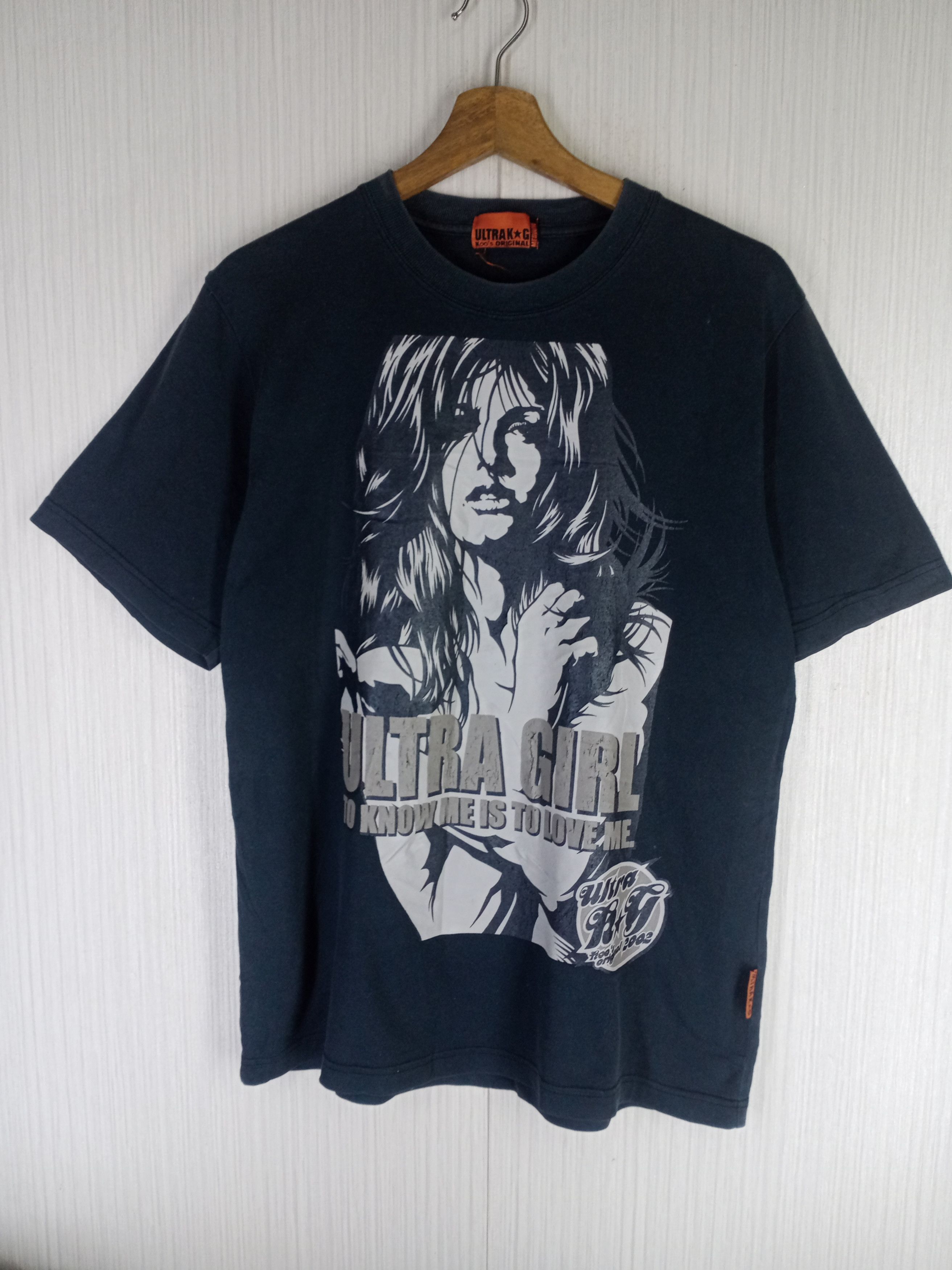 Japanese Brand Rare Vintage Ultra Girl Sexy Girl Tshirt Size US M / EU 48-50 / 2 - 1 Thumbnail