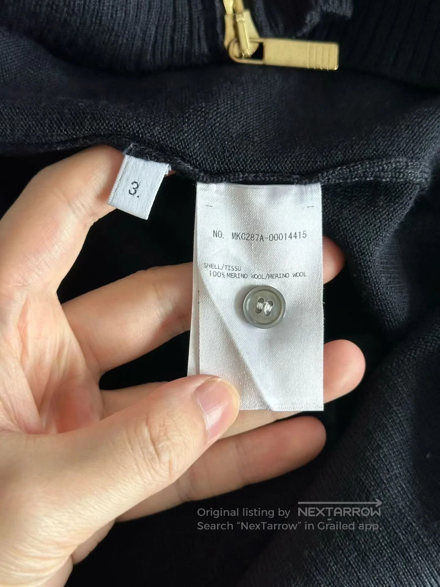 Thom Browne Thom Browne Color striped wool zipper hoodie| Size US L / EU 52-54 / 3 - 3 Thumbnail