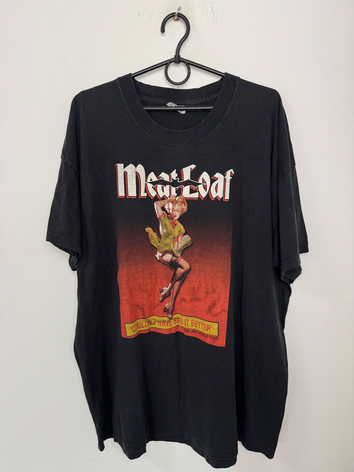 Band Tees Meat Loaf The Last World Tour T-Shirt Size US XXL / EU 58 / 5 - 1 Thumbnail