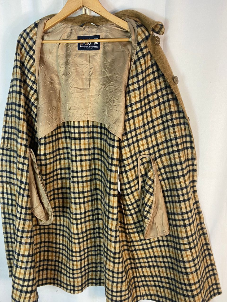 DAKS × Designer × Vintage Unisex🔥Vintage darks London trench coat Size M / US 6-8 / IT 42-44 - 6 Thumbnail
