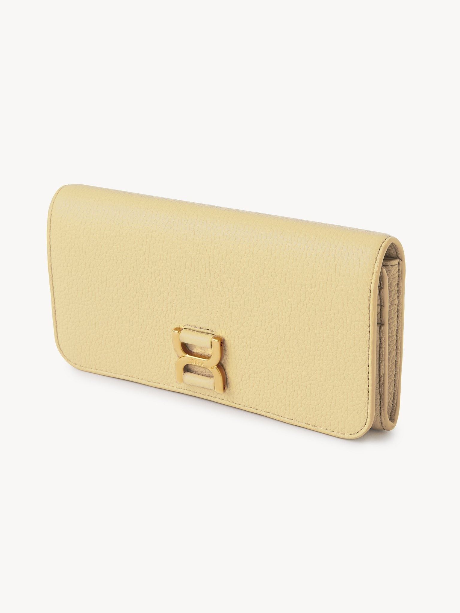 Chloe oc11z0625 Size: OS / Marcie Long Wallet With Flap in Yellow Size ONE SIZE - 2 Thumbnail