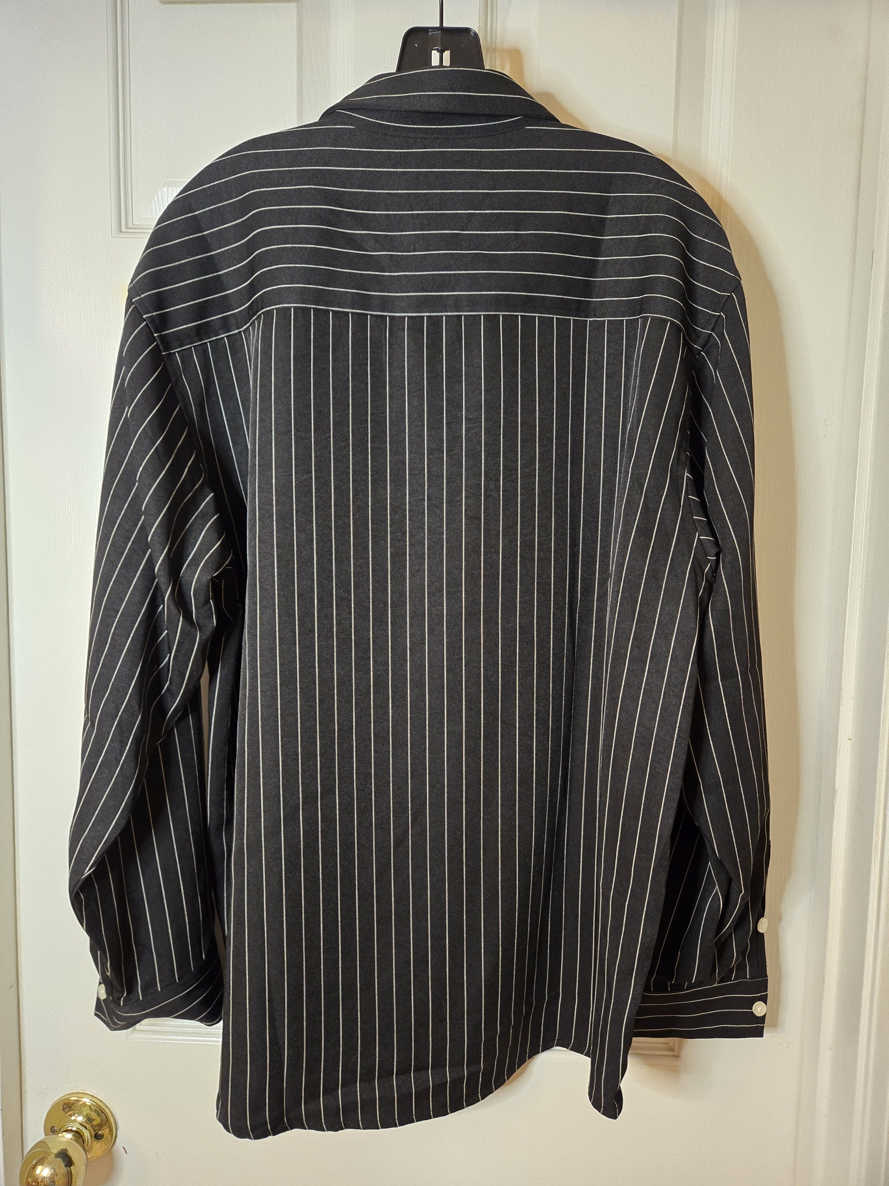 Other Korean Streetwear Vertical Striped Button Up Shirt Size US M / EU 48-50 / 2 - 2 Thumbnail