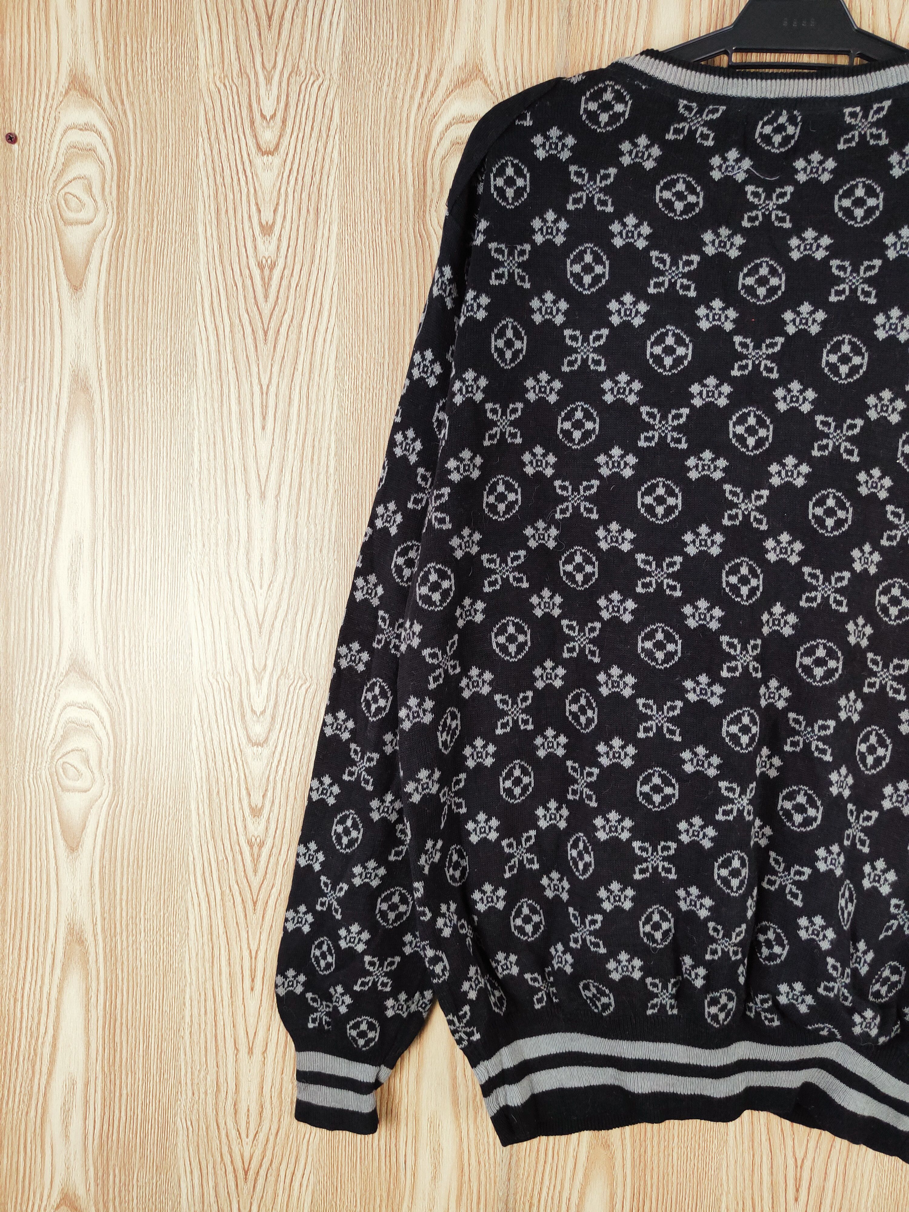 Japanese Brand Bare Couture Black Knitwear Cardigan #W157 Size US XL / EU 56 / 4 - 8 Thumbnail