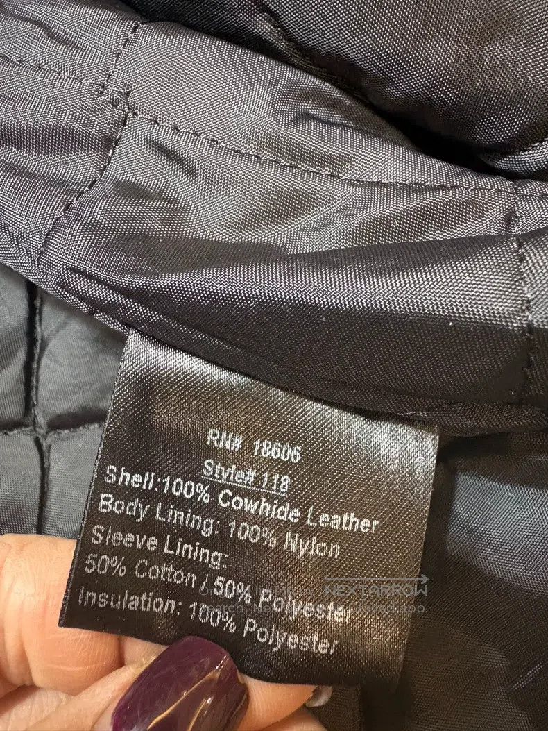 Schott Schott NYC118 classic cable-stayed cowhide motorcycle jack Size US XS / EU 42 / 0 - 6 Thumbnail