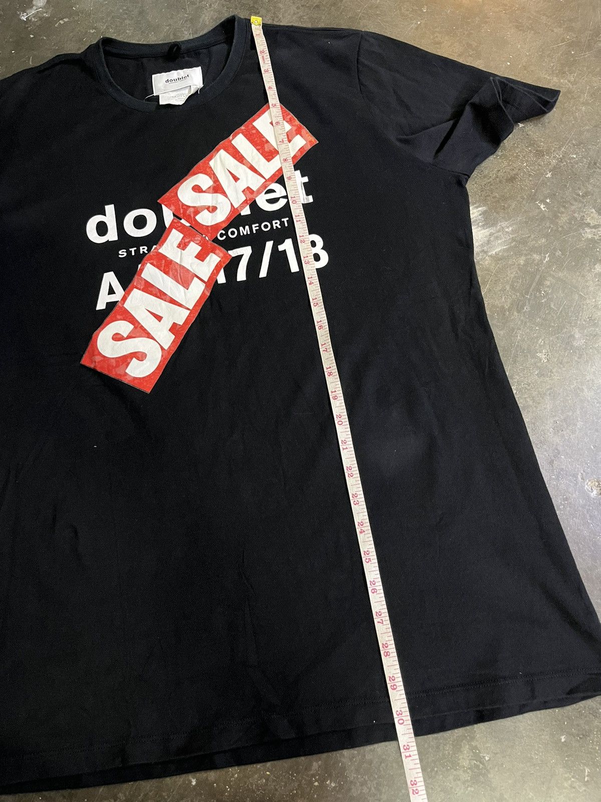 Designer × Doublet ⚡️STEALS⚡️Doublet Undeadstock AW 17/18 Sale Sale Logo Tee Size US L / EU 52-54 / 3 - 6 Thumbnail