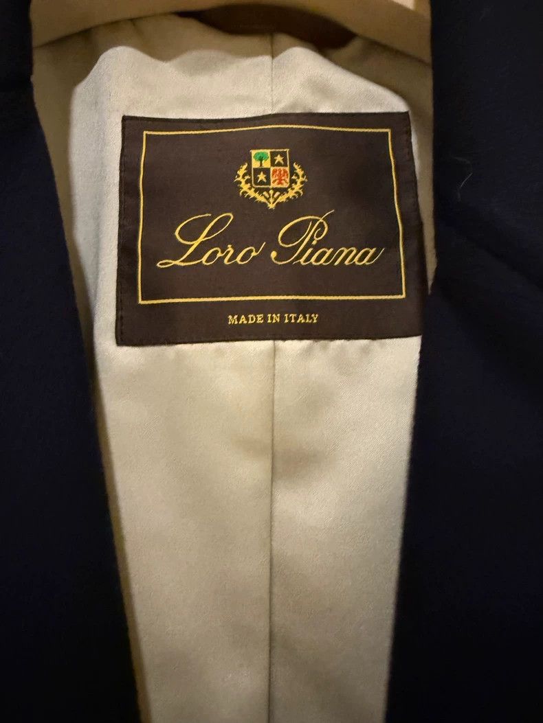 Loro Piana LORO PIANA Men's cashmere coat Size US XL / EU 56 / 4 - 4 Thumbnail