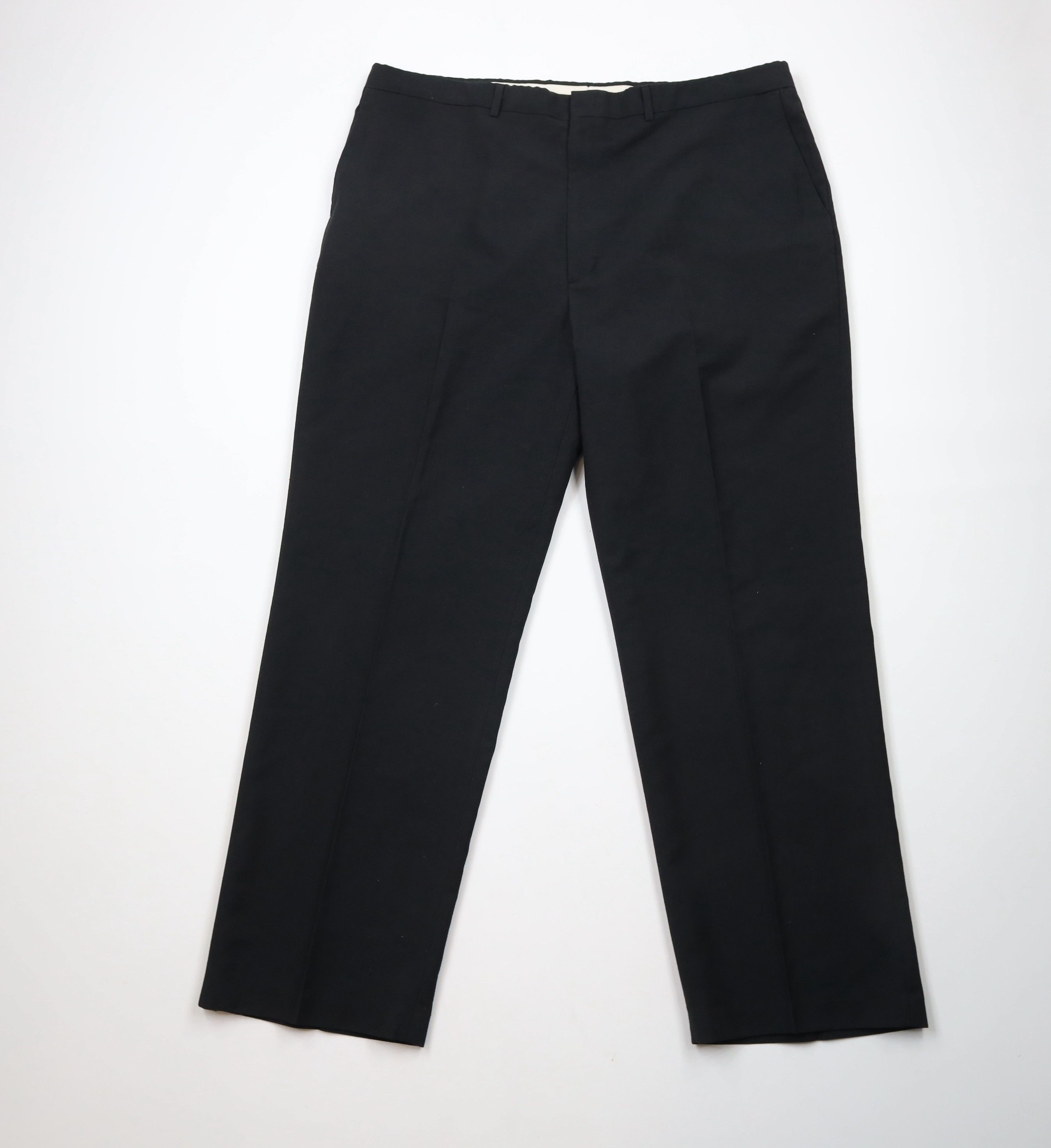 Vintage Vintage 90s Streetwear Wool Blend Wide Leg Chino Pants Size US 42 / EU 58 - 1 Thumbnail