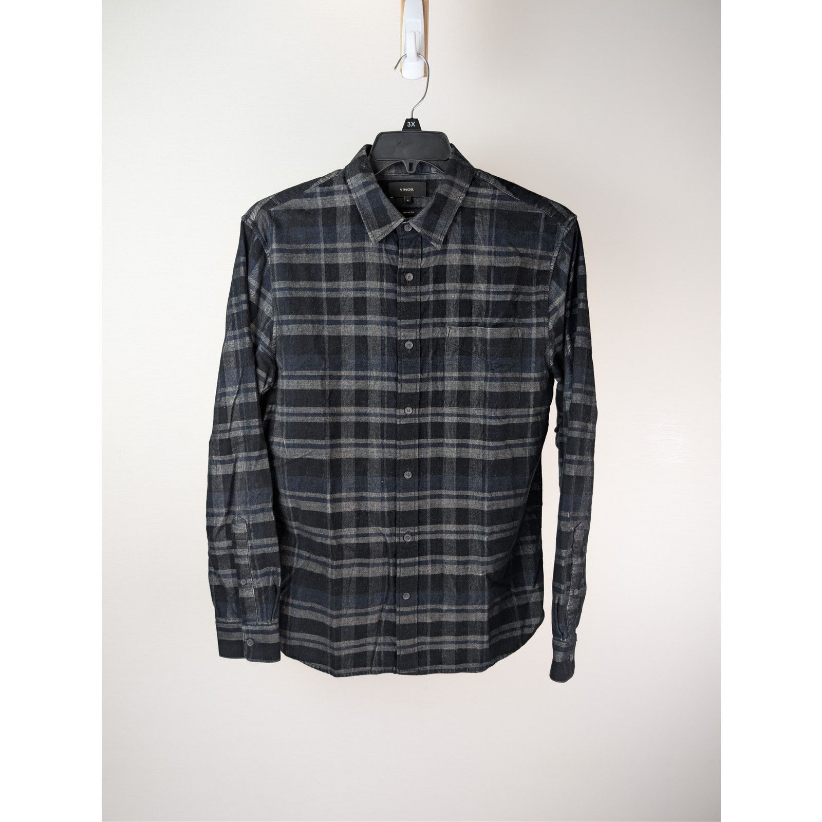 Vince o1rshd1 CC20 Classic Fit Button up Shirt in Multicolor Size US M / EU 48-50 / 2 - 1 Thumbnail