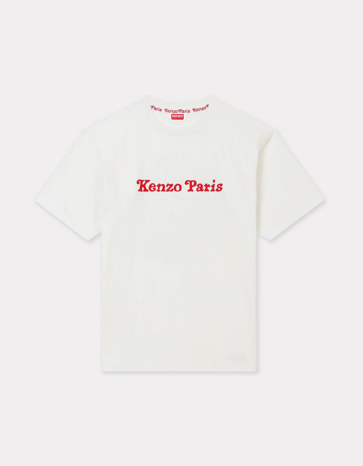 Kenzo Kenzo Verdy Market Genderless Oversized Off-White T-Shirt Size US XXS / EU 40 - 1 Thumbnail