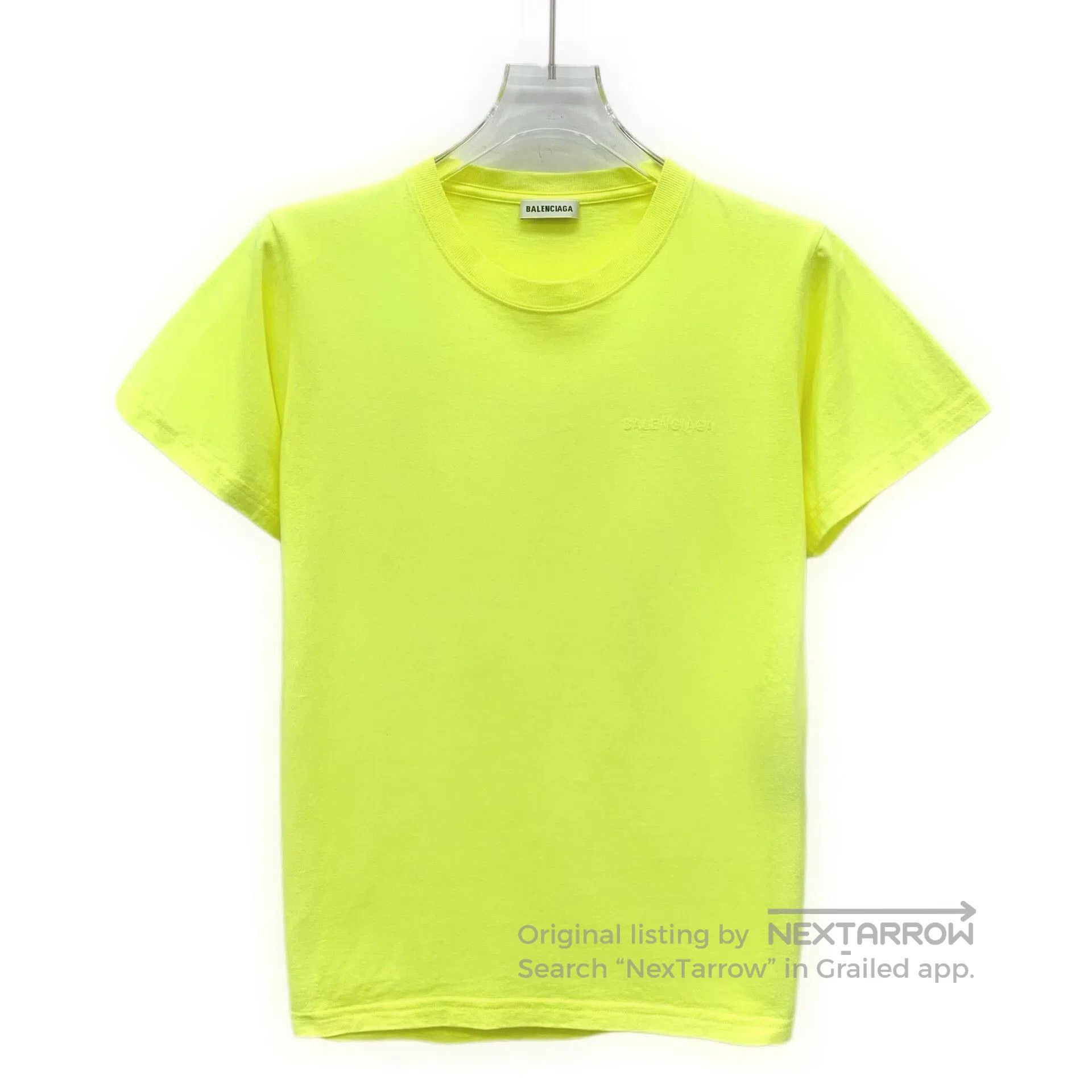 Balenciaga Balenciaga Logo Embroidery Cotton T-Shirt. Size US M / EU 48-50 / 2 - 1 Thumbnail