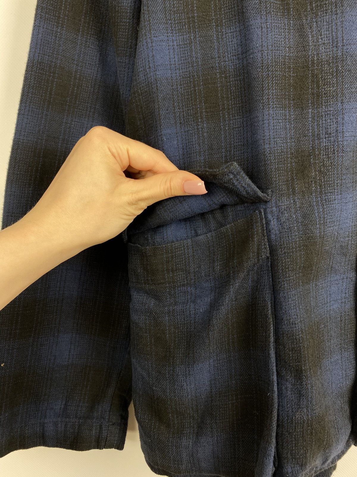 Garbstore × Japanese Brand Garbstore checked workwear Japanese style blazer jacket Size US M / EU 48-50 / 2 - 11 Thumbnail