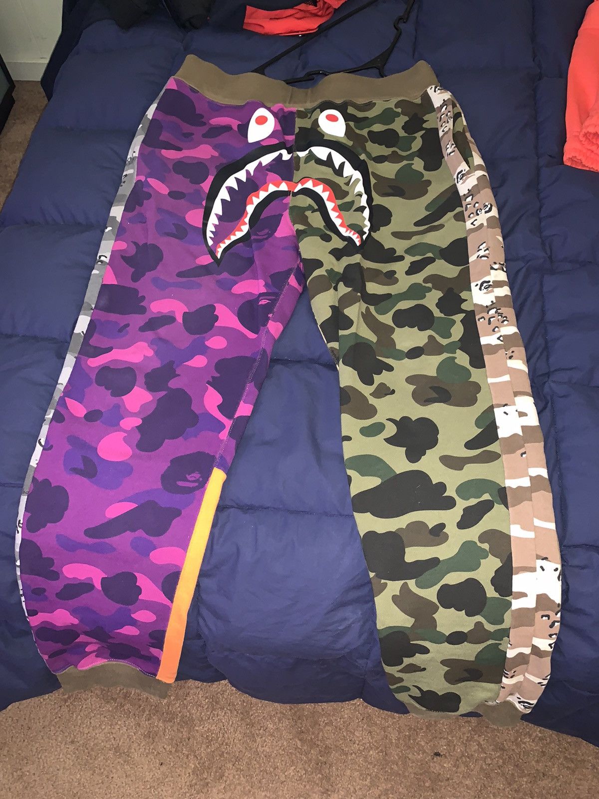 Bape BAPE multi color shark Size US 34 / EU 50 - 1 Thumbnail