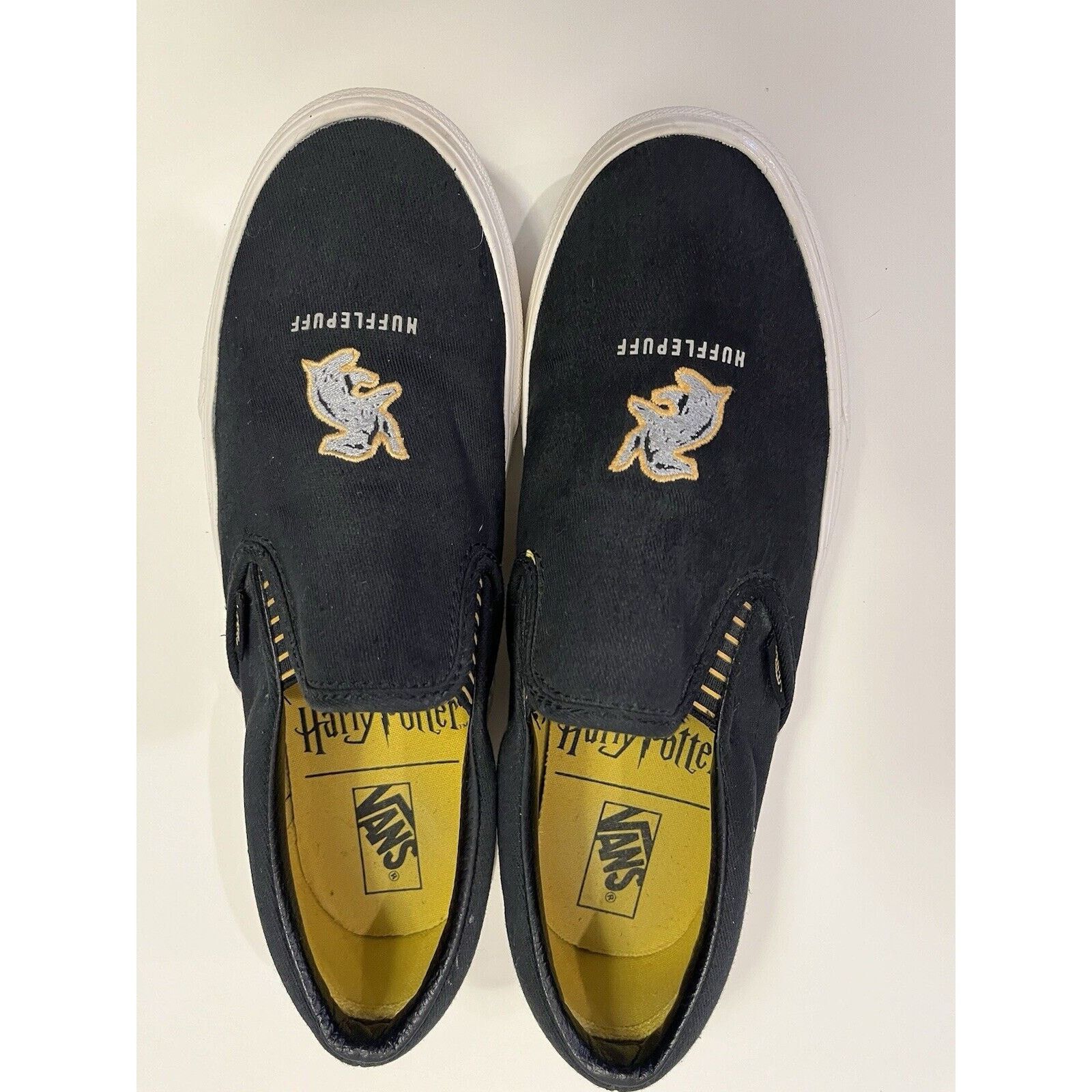 Harry potter vans hufflepuff fashion