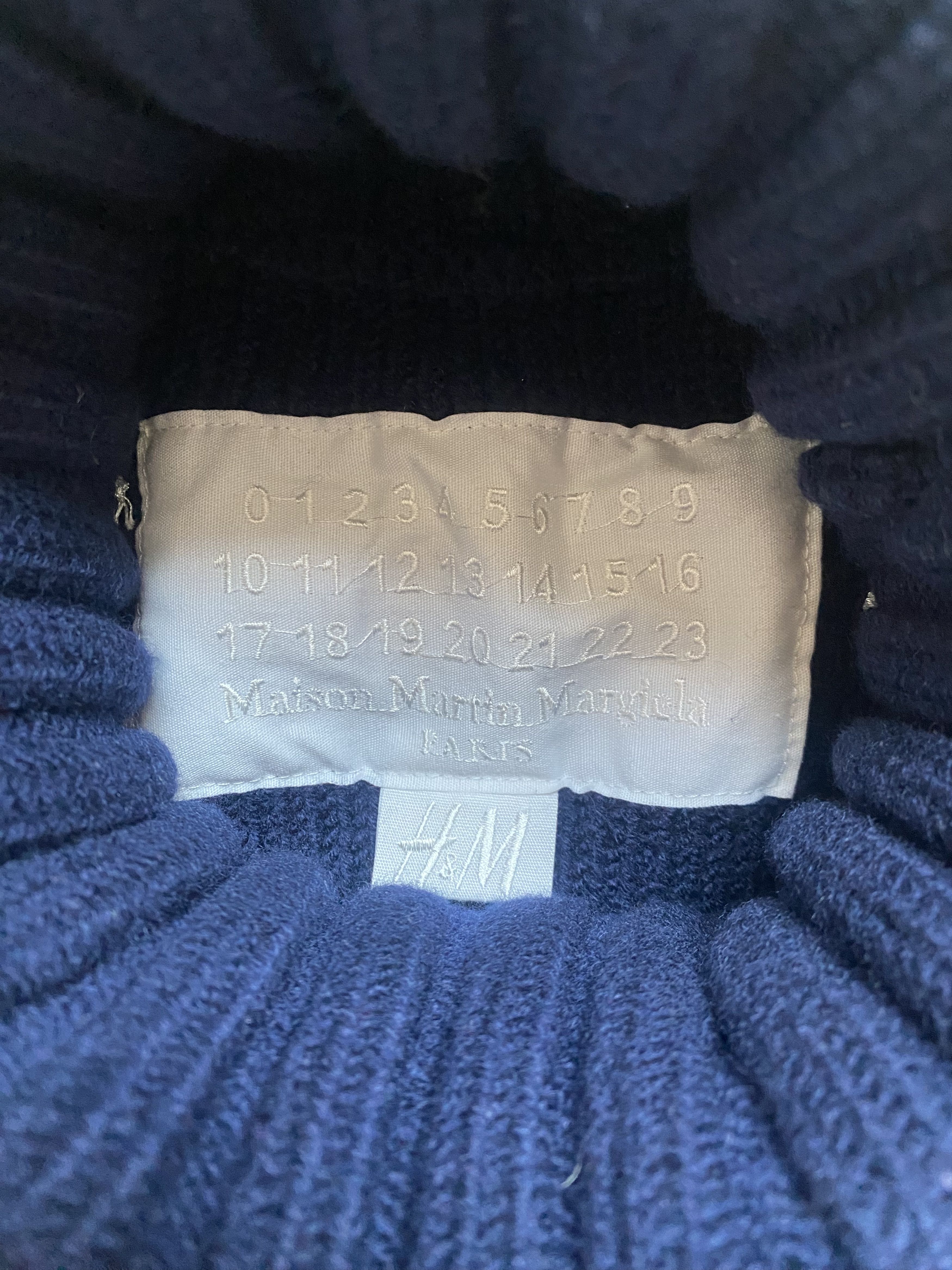 H&M × Maison Margiela Maison Margiela H&M Wool Oversized Sweater Size XS / US 0-2 / IT 36-38 - 5 Thumbnail