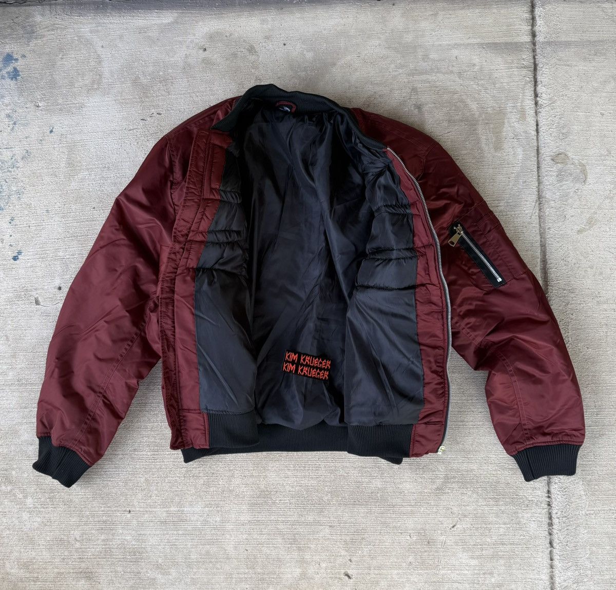 Kim Krueger ボンバージャケット Kim Krueger Bomber Jacket | eBay