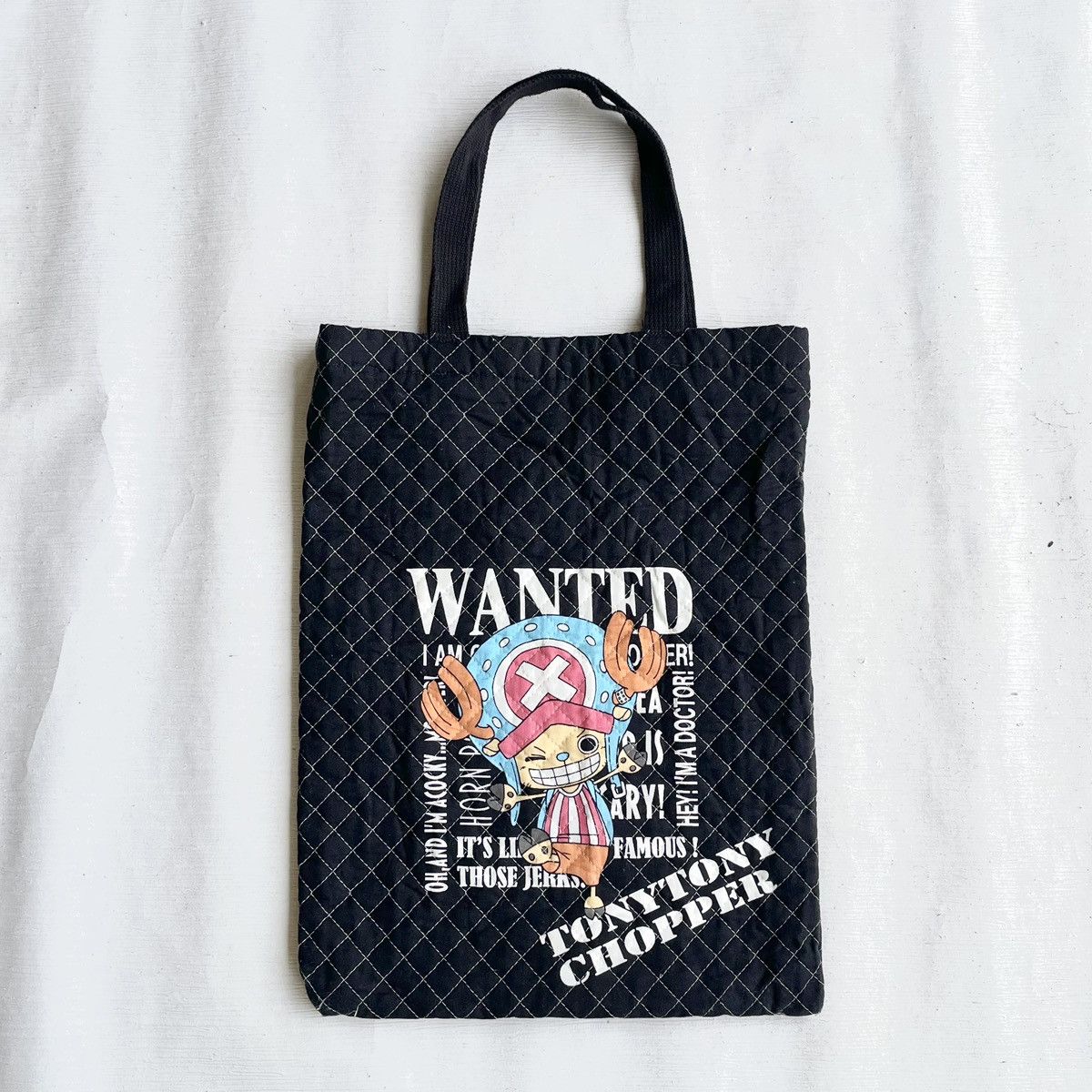 Anime × Cartoon Network × One Piece One Piece Tony Tony Chopper Tote Bag Size ONE SIZE - 3 Thumbnail