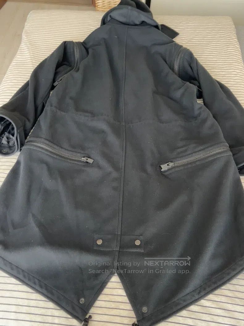 Yohji Yamamoto Yohji Yamamoto 19aw multi-zip parka coat Size US M / EU 48-50 / 2 - 7 Thumbnail