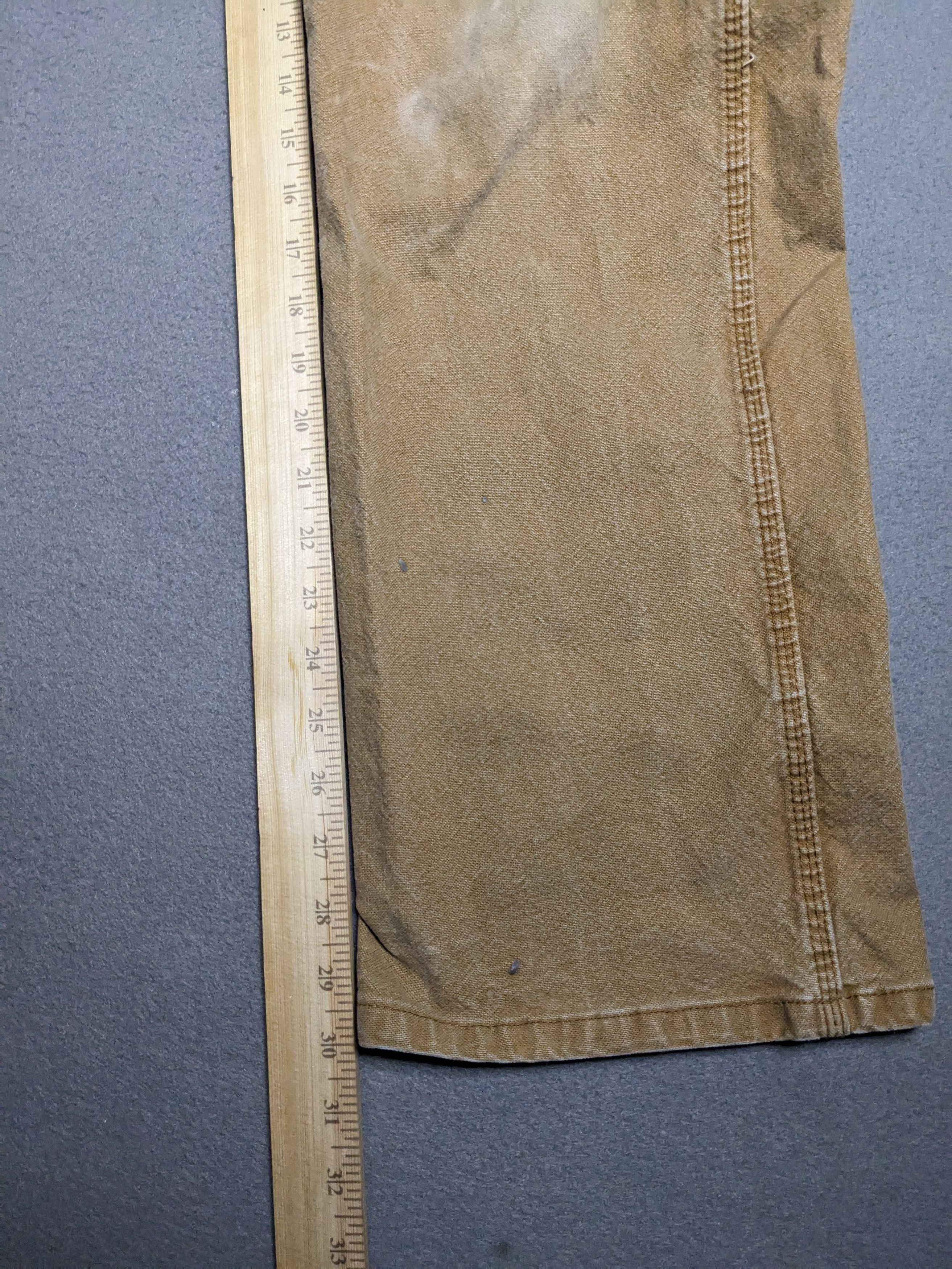 Dickies Dickies Carpenter Pants 38x30 Canvas Beige Distressed Faded Size US 38 / EU 54 - 13 Thumbnail