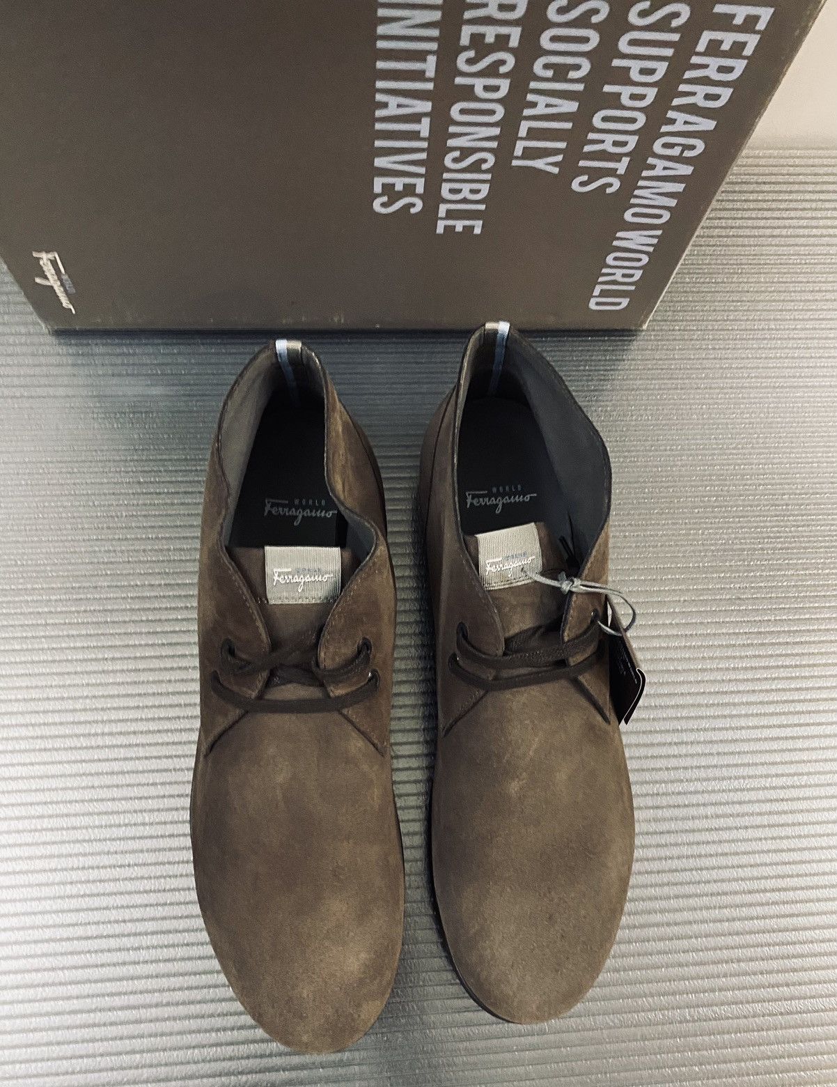 Ferragamo chukka sales