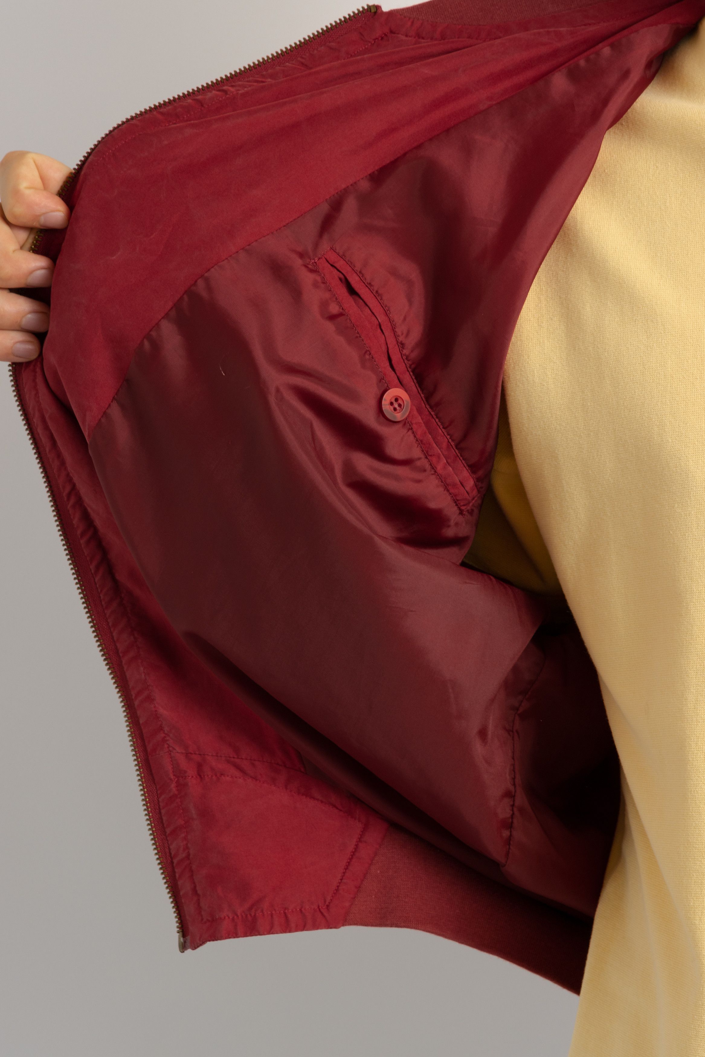 Vintage Silk Vintage Oldschool Full Zip Bomber Jacket 8736 Size US S / EU 44-46 / 1 - 5 Thumbnail
