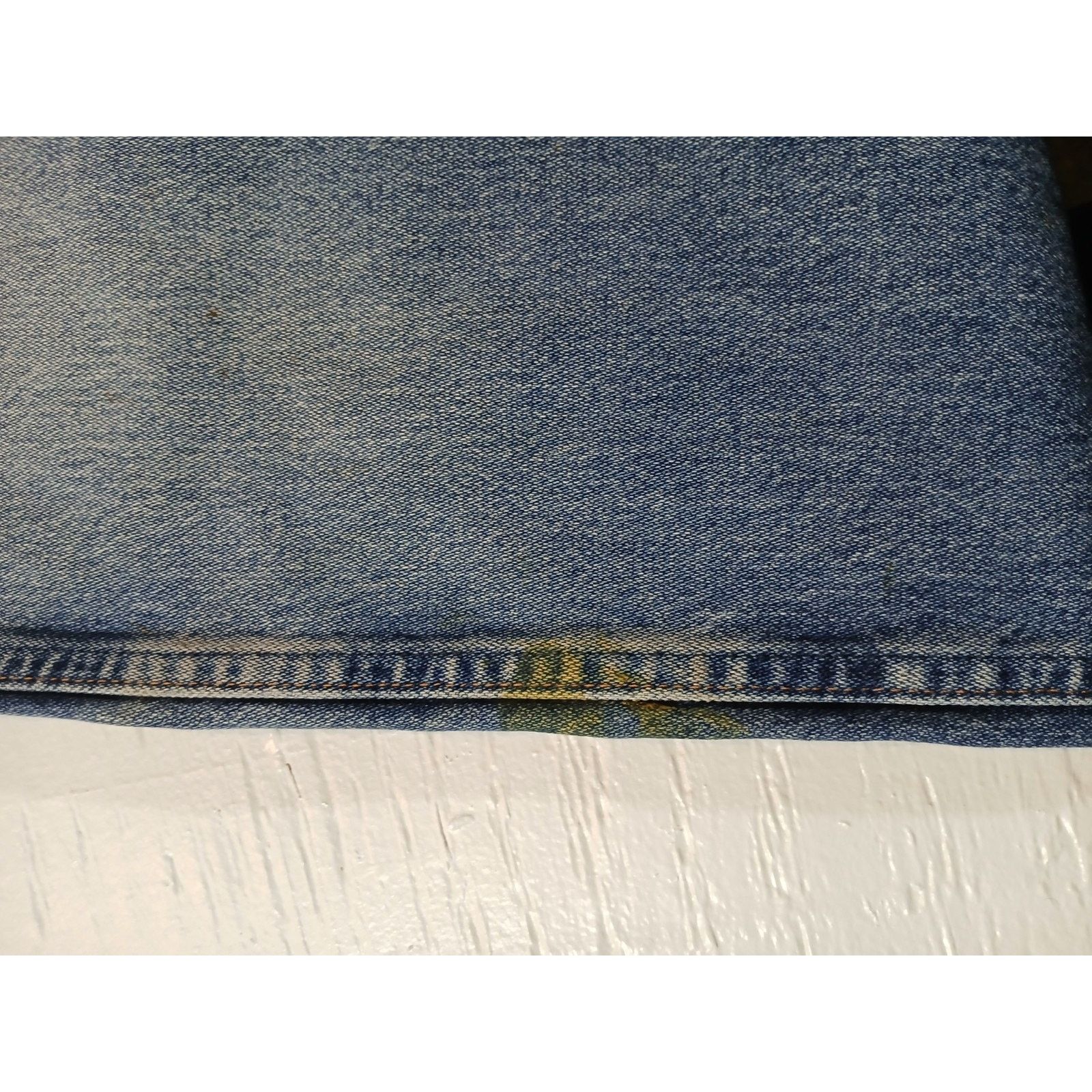 Wrangler Wrangler (38 X 34) Men's Blue Denim Jeans Size US 38 / EU 54 - 12 Thumbnail