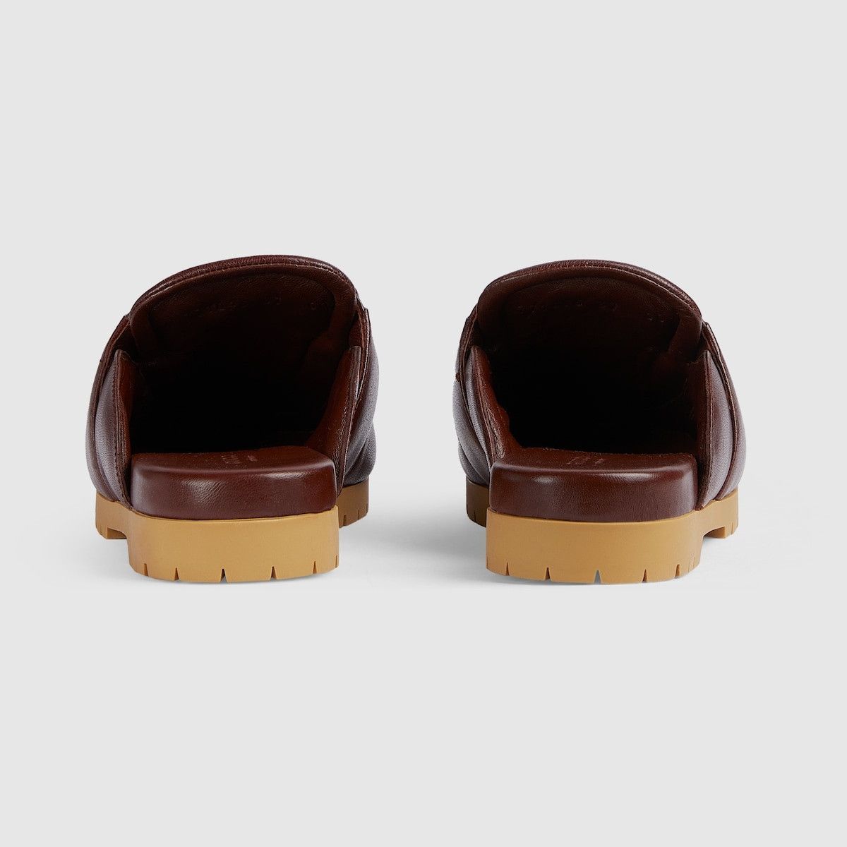 Gucci o1mt1gz0825 Men's Mule With Horsebit in Brown Size US 7.5 / EU 40-41 - 4 Thumbnail