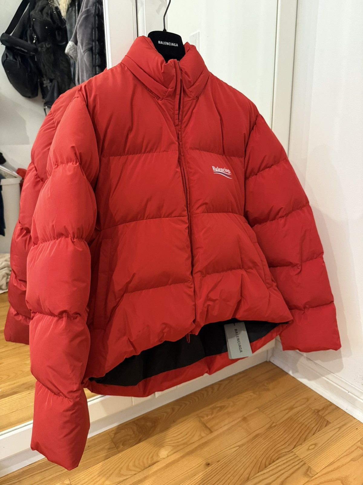 Balenciaga Campaign C-Shape Puffer