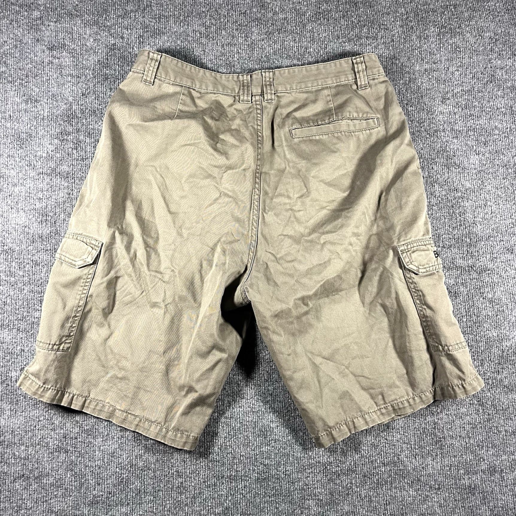 Billabong VINTAGE Billabong Cargo Shorts Mens 33 Khaki Beige Surf Skate 90s Y2K Beach Outdoor Mens Size US 33 - 5 Thumbnail
