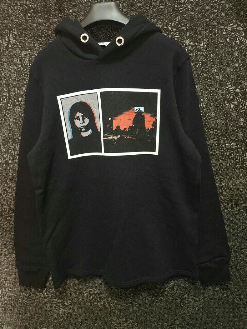 Givenchy Givenchy Winter Men's Black Character Night Scene Fleece Size US M / EU 48-50 / 2 - 1 Thumbnail
