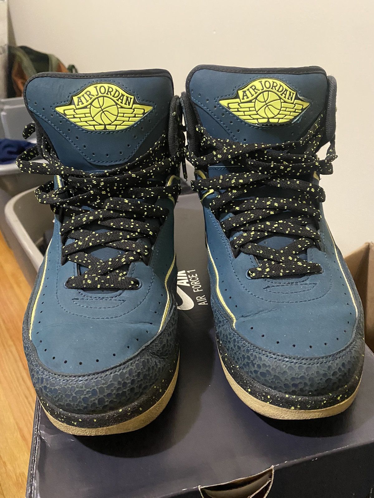 Jordan Brand Jordan 2 Retro Nightshade sz 9.5 No Box Used Vintage Grailed