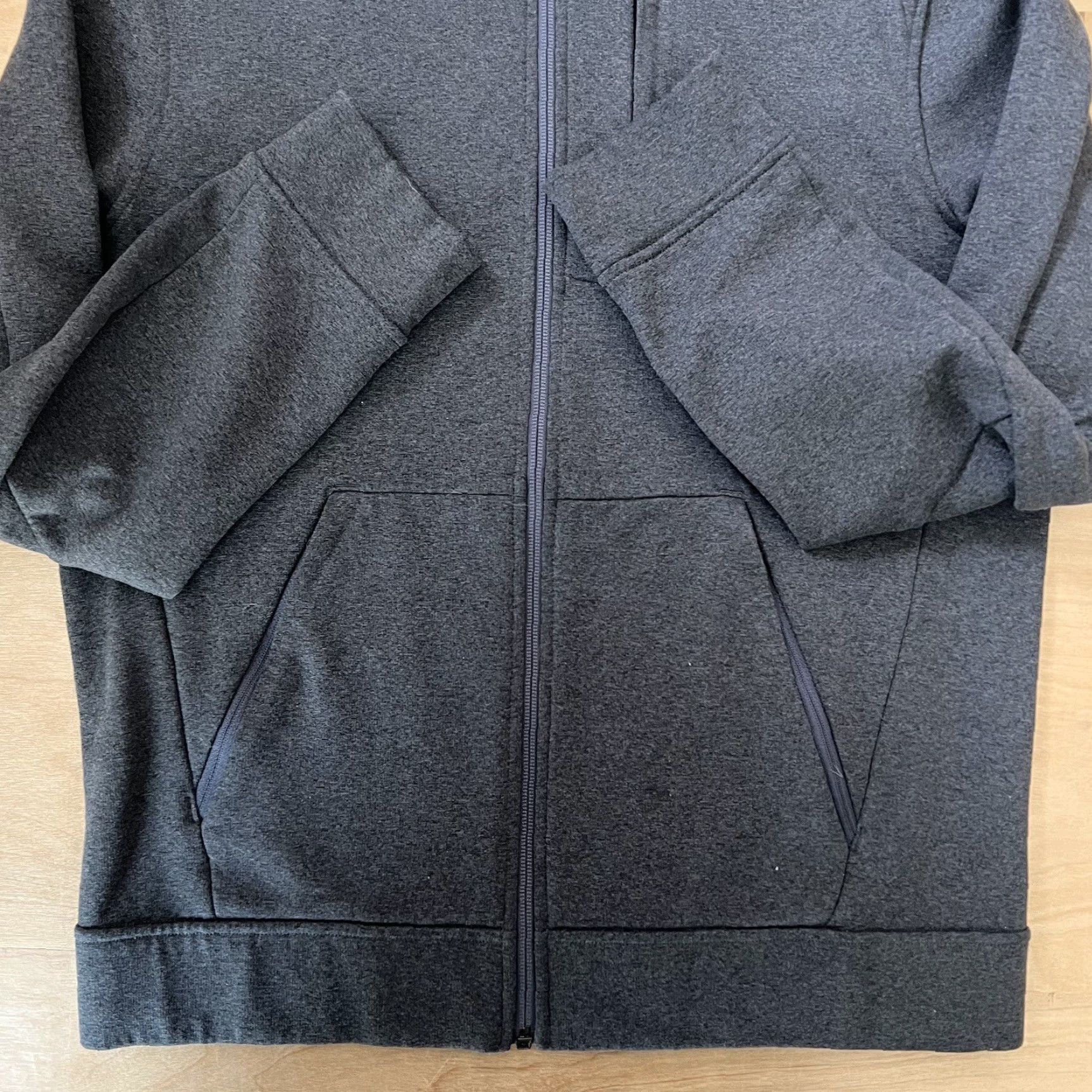 Lululemon Lululemon City Sweat Zip Hoodie Small Gray Hooded Utility Athleisure Workout Shirt Mens XS? Size US S / EU 44-46 / 1 - 5 Thumbnail
