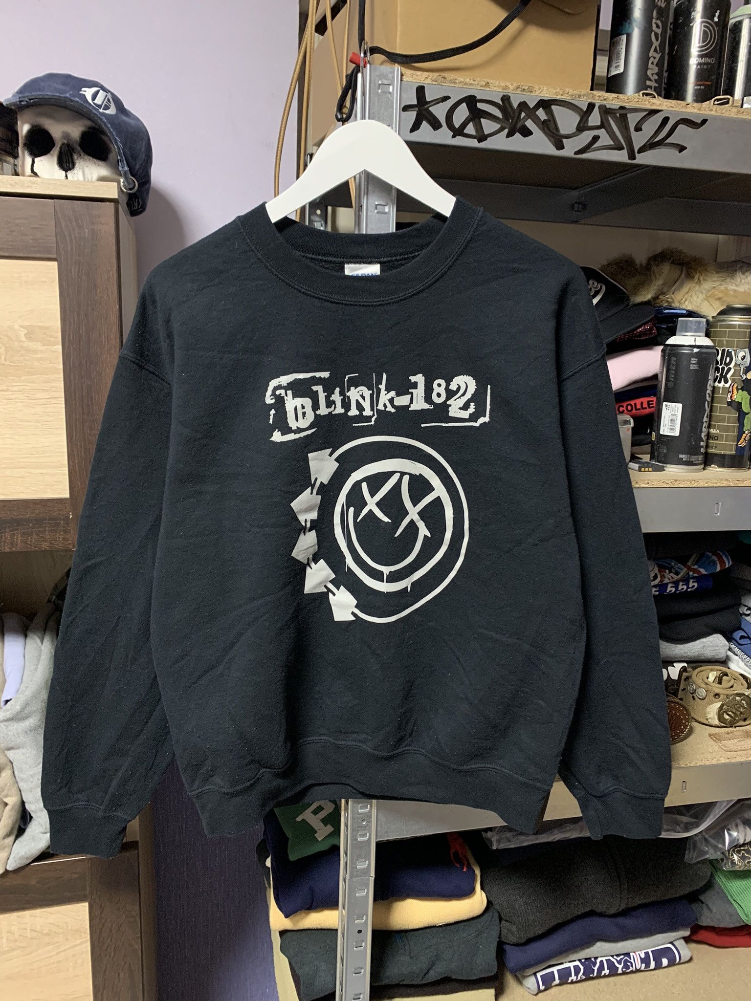 Gildan 00’s BLINK 182 Sweatshirt M Size US M / EU 48-50 / 2 - 1 Thumbnail