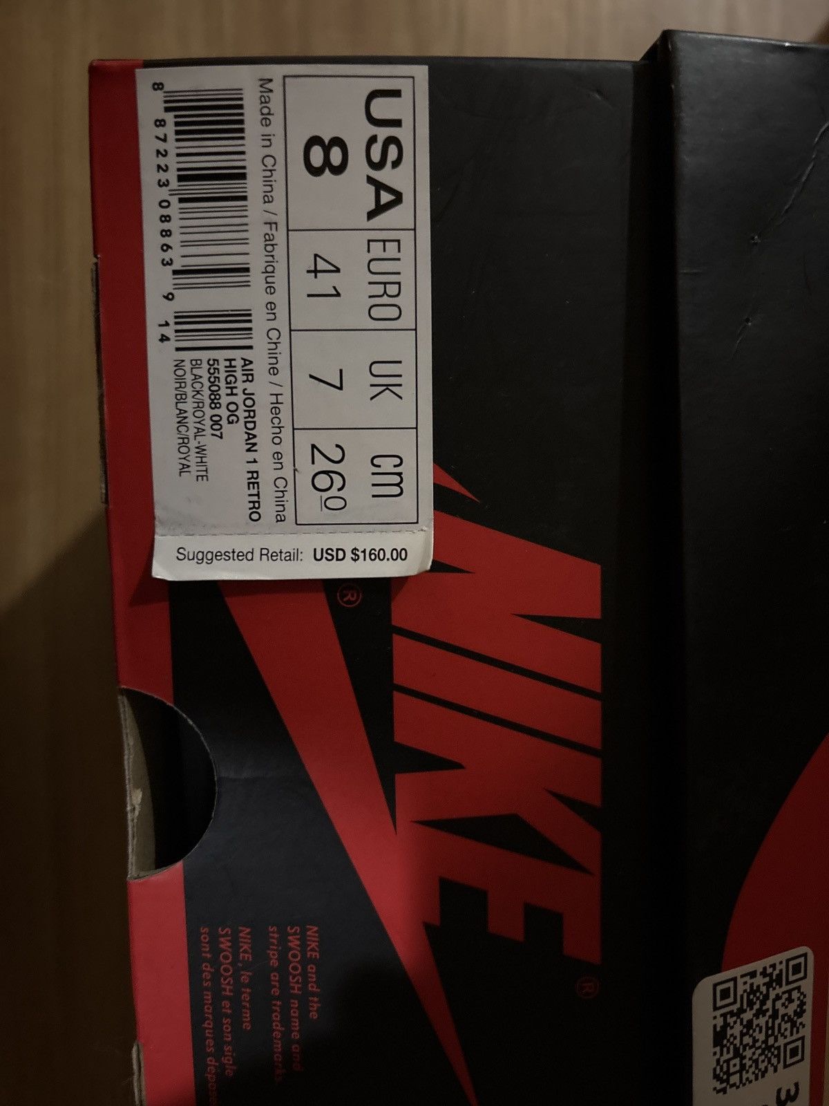 Jordan Brand × Nike Air jordan 1 royal Size US 8 / EU 41 - 3 Thumbnail