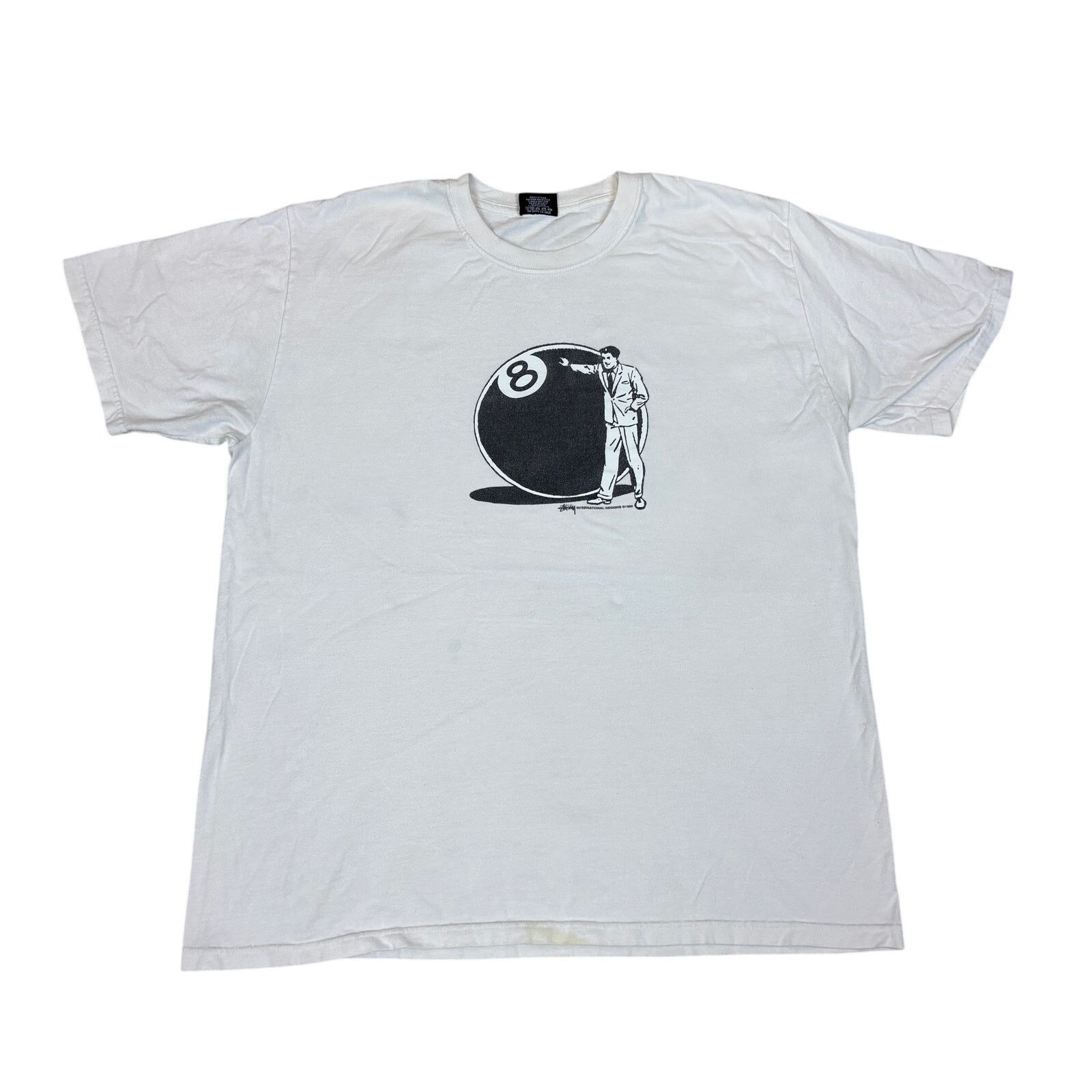 Born X Raised × Stussy Stussy X Born x Raised 8 Ball Tee | Grailed