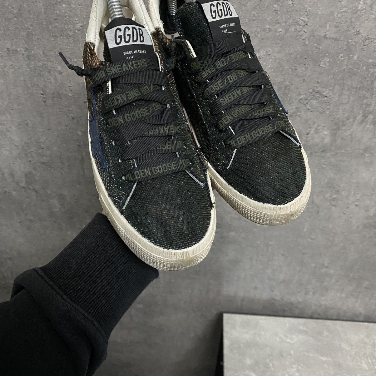 Golden Goose Golden Goose May Glitter Sneakers Size US 7 / IT 37 - 6 Thumbnail