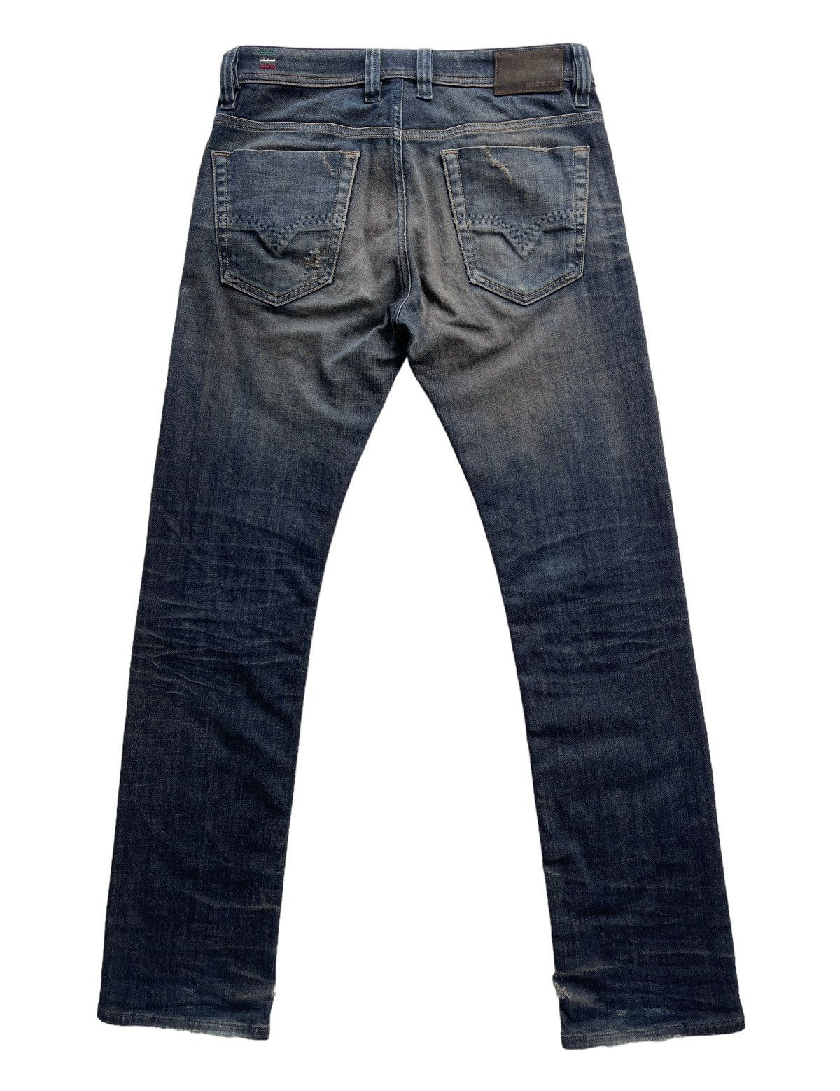 Diesel 2011 Diesel Dirty Newage Distressed Denim Size US 30 / EU 46 - 2 Thumbnail