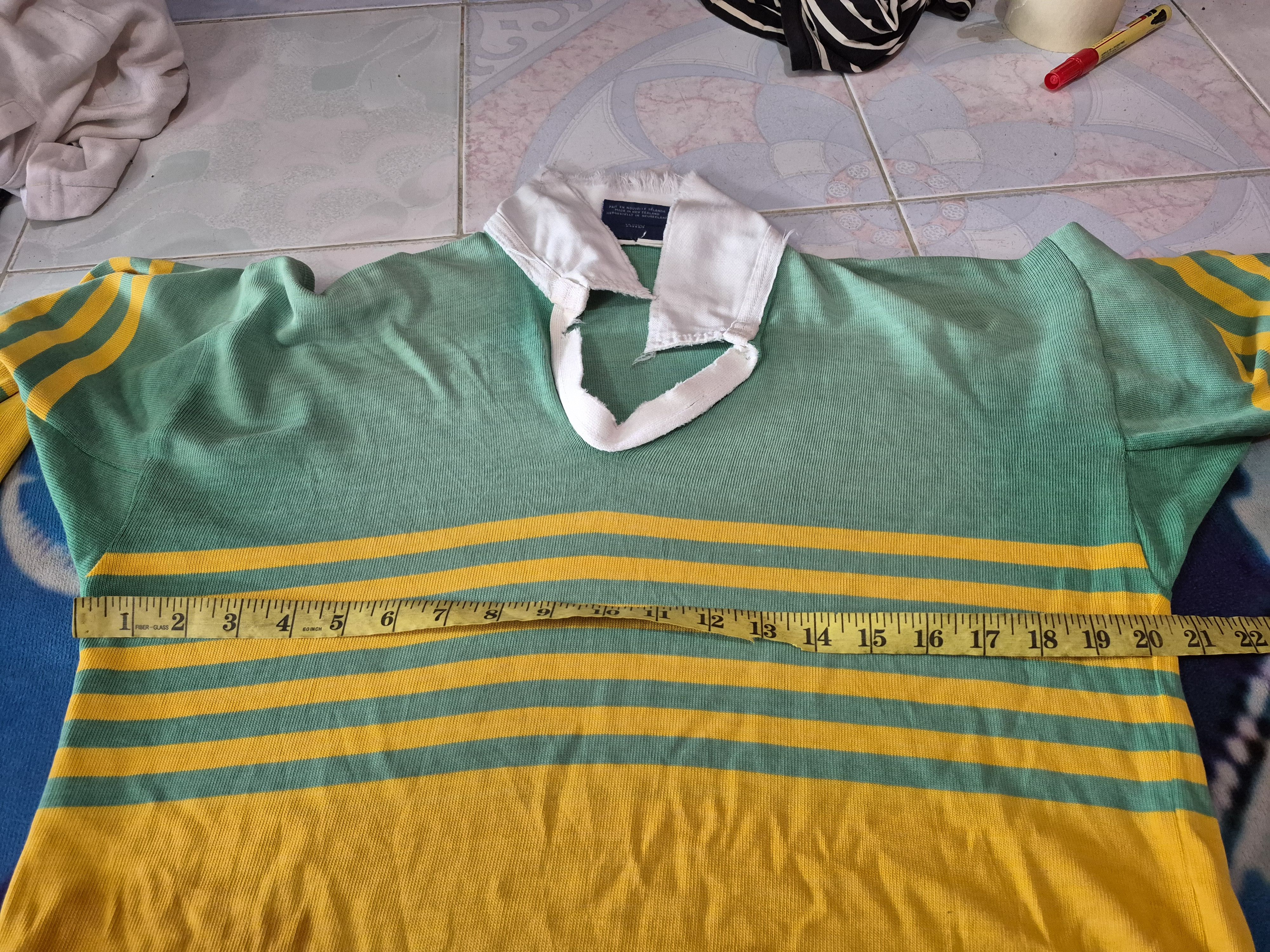 Vintage 🔥 Vintage Distressed Canterbury Rugby Ugly Polo Tee Size US M / EU 48-50 / 2 - 16 Thumbnail