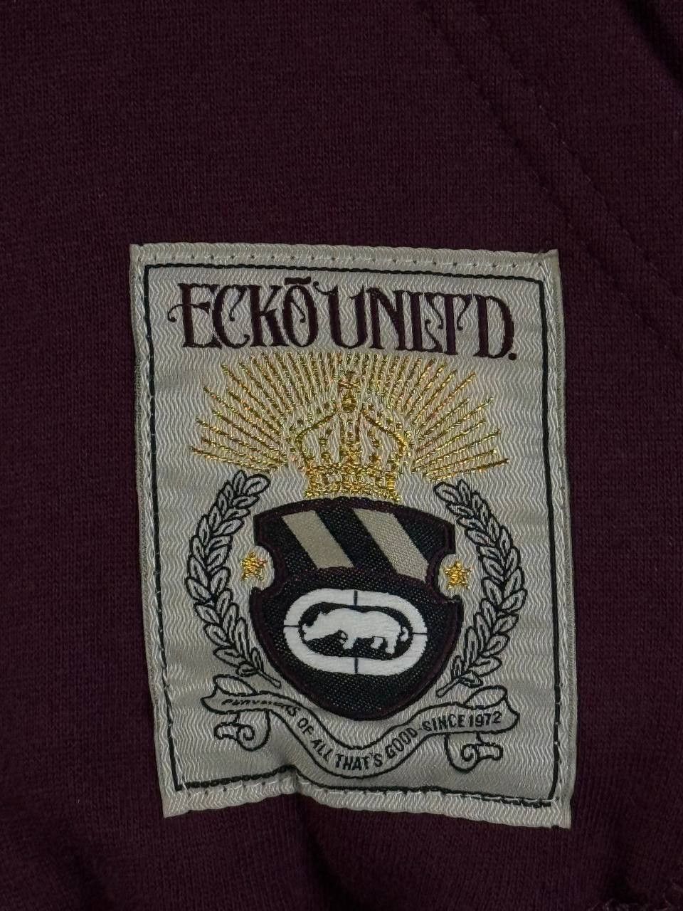 Ecko Unltd. Ecko Unltd Y2K Full Zip Hoodie Studded Logo Vintage Hip Hop Size US XXL / EU 58 / 5 - 5 Thumbnail
