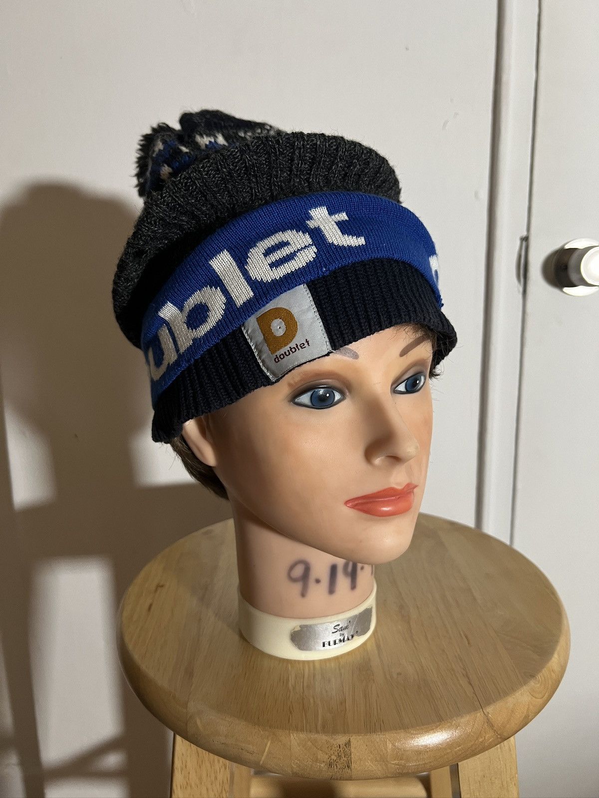 Doublet Doublet AW18 3 Layer Knit Cap Size ONE SIZE - 1 Thumbnail