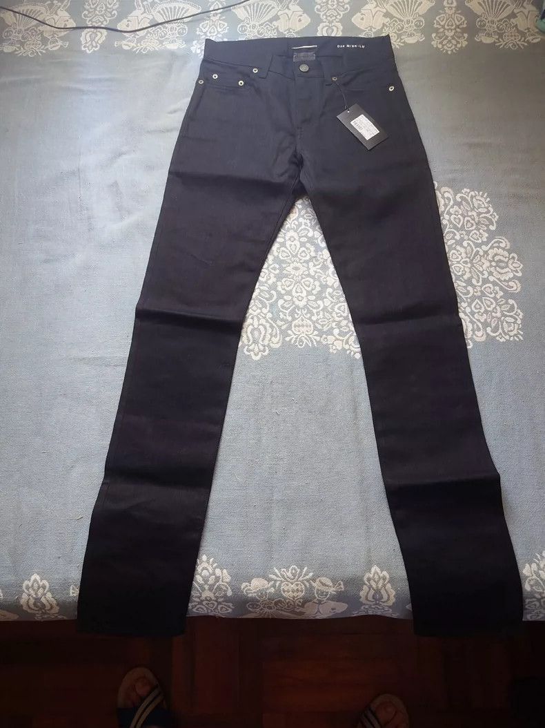 Saint Laurent Paris Saint Laurent D02 Basic Black Jeans Size US 28 / EU 44 - 1 Thumbnail