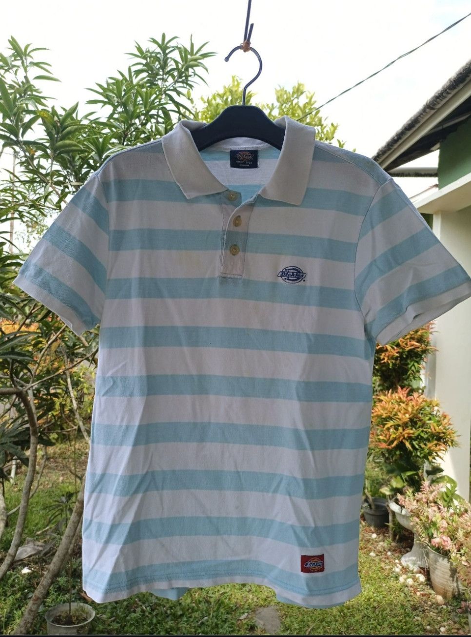 Dickies × Vintage Dickies Striped polo t-shirt Size US M / EU 48-50 / 2 - 3 Thumbnail