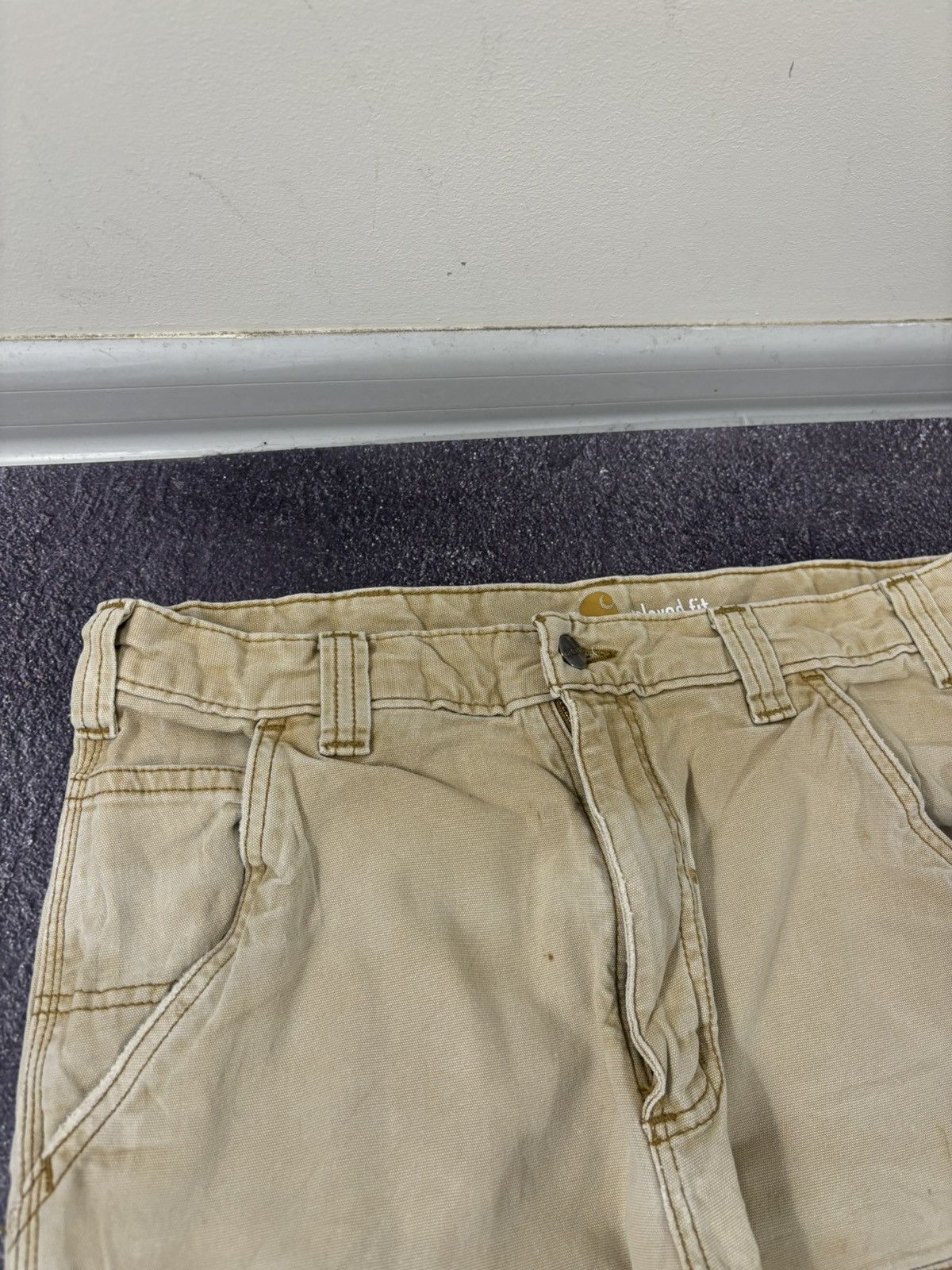 Carhartt Vintage Carhartt Double Knee Workwear Faded Utility Pants Size US 32 / EU 48 - 8 Thumbnail