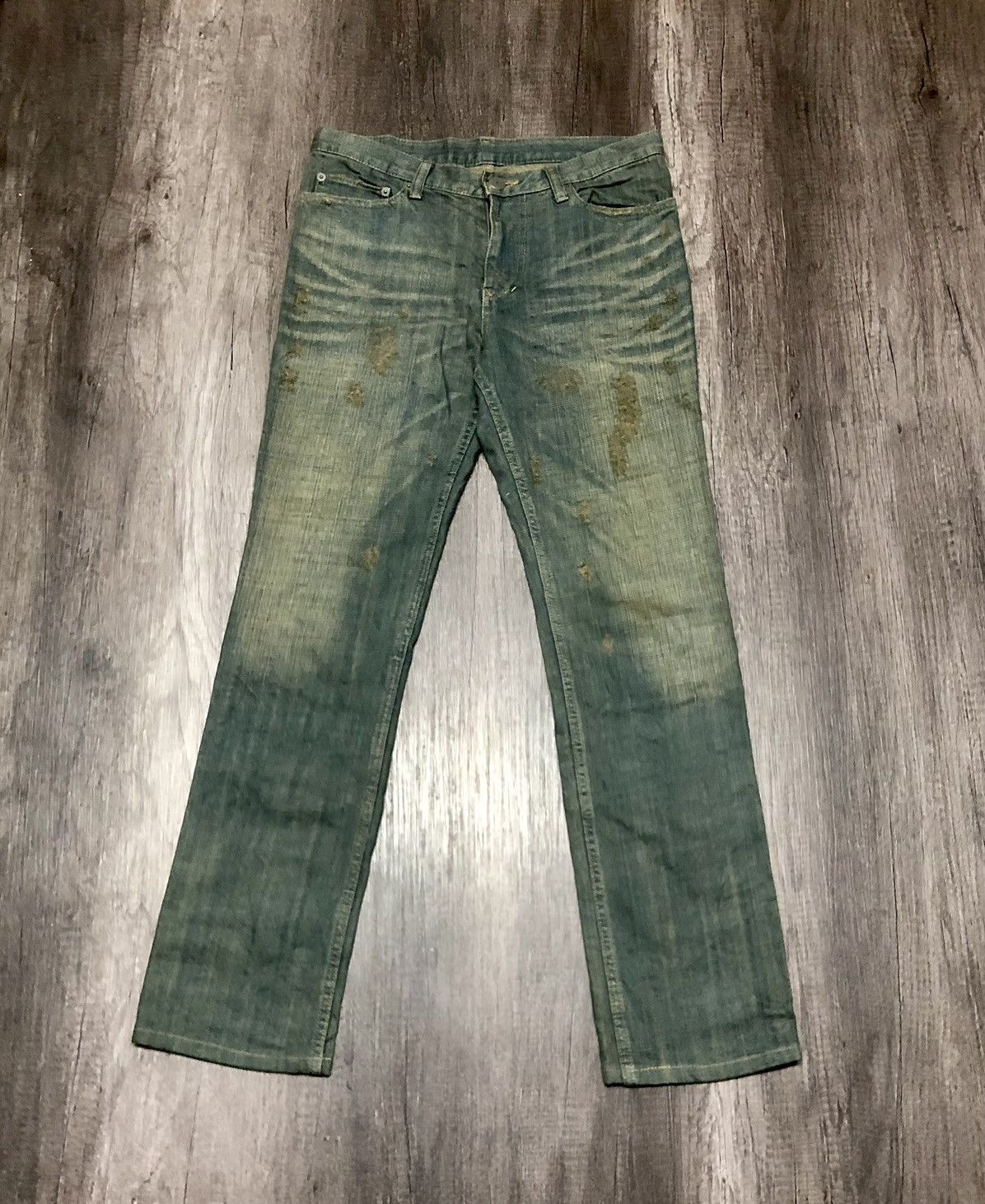 If Six Was Nine × Japanese Brand × Vintage Japanese Brand Traverse Distressed denim Jeans Size 30" / US 8 / IT 44 - 25 Thumbnail
