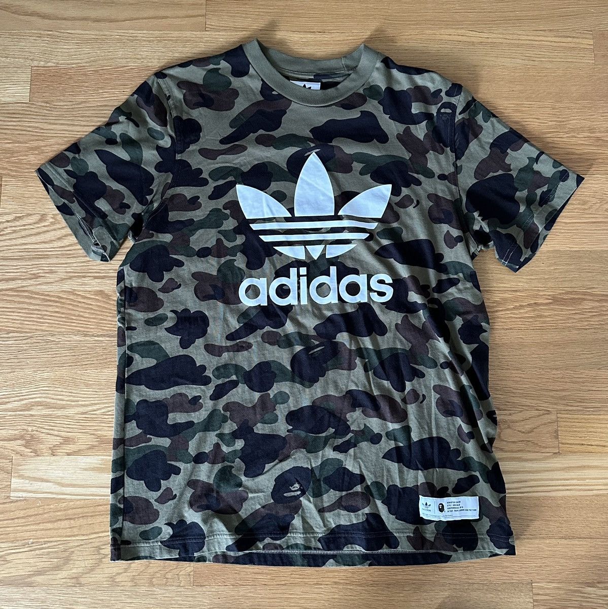 adidas bape tee