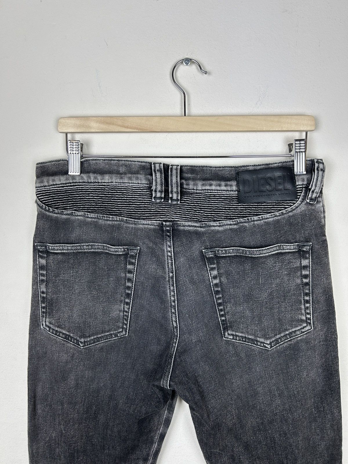 Diesel Diesel D-Dean Slim Stretch Men’s Jeans Size US 30 / EU 46 - 7 Thumbnail